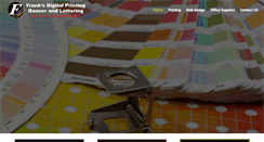 Desktop Screenshot of franksdigitalprinting.com